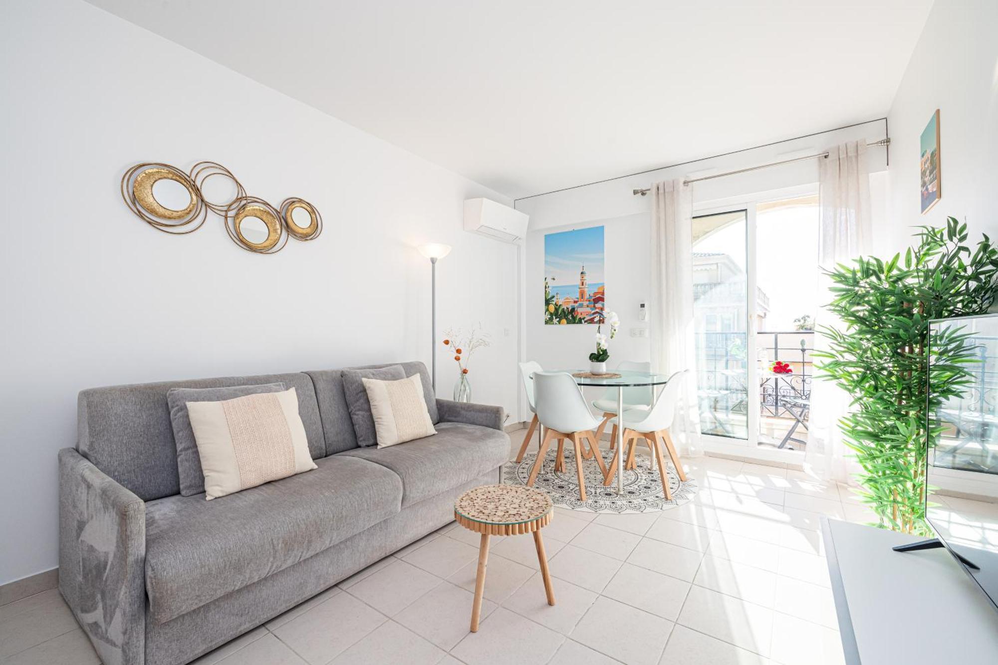 St.Roch : Vue Mer, Parking, Clim Menton Exteriér fotografie