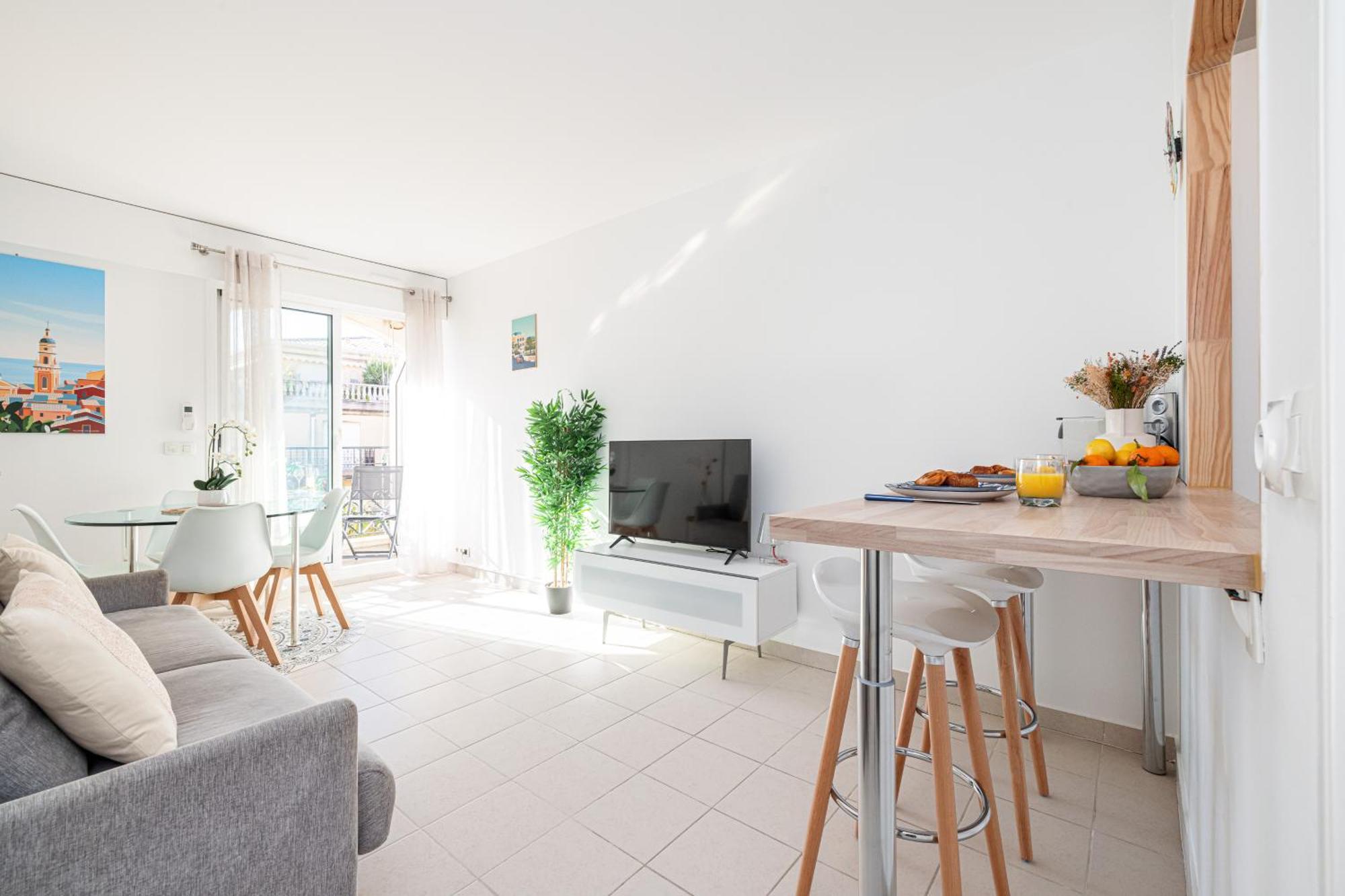 St.Roch : Vue Mer, Parking, Clim Menton Exteriér fotografie